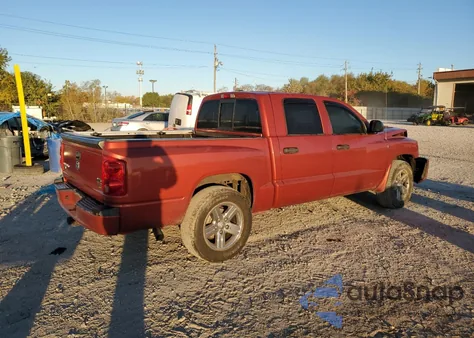 2008 Dodge Dakota Quad Slt from USA, damaged, VIN 1D7HW48N88S542770